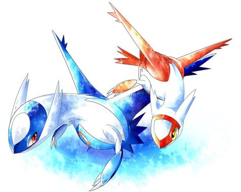 Latias And Latios Pokemon, Latios Art, Latias Pokemon, Latios Pokemon, Pokemon Latias, Pokemon Merch, Latios And Latias, Pokemon Show, Pikachu Tattoo