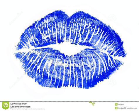 lips | Blue Kiss Lips Lip Print Royalty Free Stock Images - Image: 5439689 Lip Print Tattoos, Kiss Tattoos, Blowing Kisses, Vegan Tattoo, Kiss Lips, Blue Lips, Blue Tattoo, Lip Print, Lip Tattoos