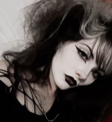 Selfie time #goth Goth Selfie, Dark Gothic Fashion, Types Of Goth, Fashion And Makeup, Selfie Time, Dark Gothic, Goth Fashion, Gothic Fashion, Makeup Inspo