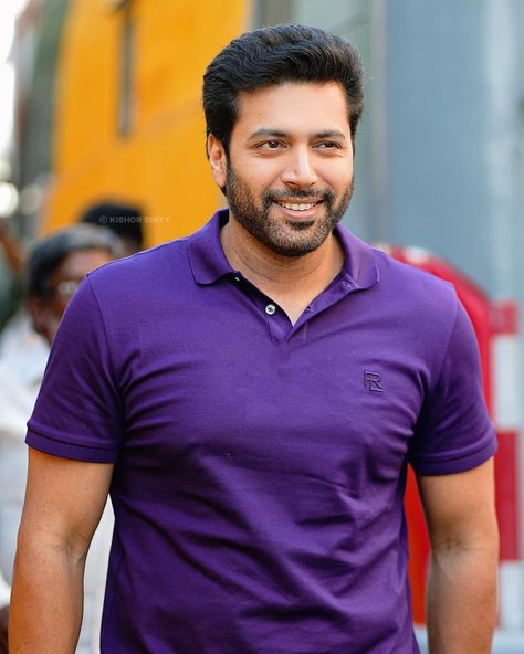 Jayam Ravi, Blue Dress, Blue Dresses, Violet, Actors, Blue