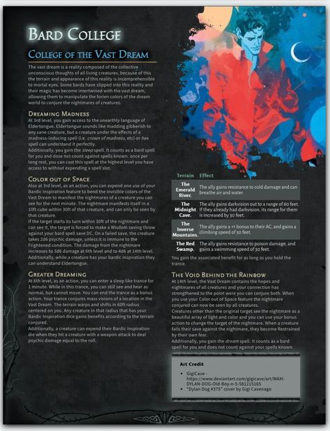 Dnd Bard Homebrew, Dnd 5e Homebrew Bard Subclasses, Dnd 5e Bard, Bard Colleges Homebrew, Subclass 5e, Dnd Bard Subclass Homebrew, Bard Subclasses, Dnd Subclasses, Dnd Bard