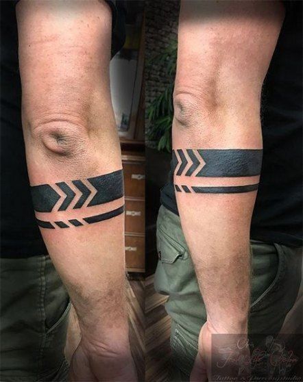 Chris Tattoo, Armband Tattoos For Men, Wrist Band Tattoo, Band Tattoos For Men, Armband Tattoos, Forearm Band Tattoos, Band Tattoo Designs, Armband Tattoo Design, Muster Tattoos