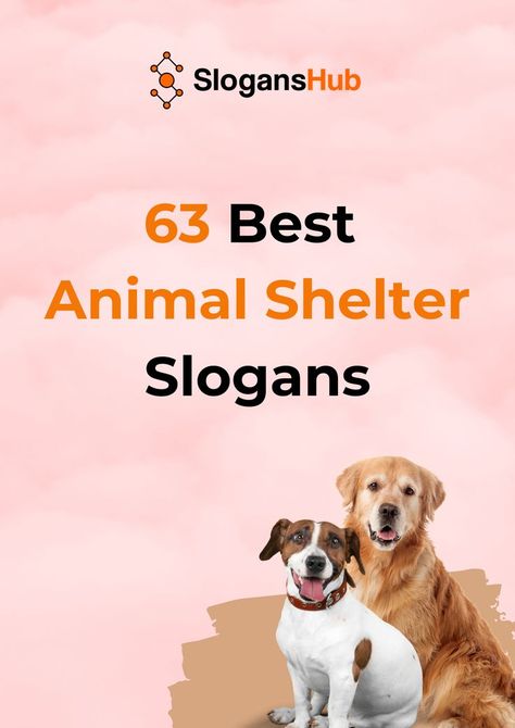 In our previous post about save animal slogans, we presented slogans that can be used in save animal campaigns. In this post, we are going to share with you 63+ best animal shelter slogans being used by existing animal shelters all around the world. #slogans #sloganshub #animalshelterslogans Animal Rescue Shelter, Animal Shelter Adoption Promotions, Animal Shelter Shirt Ideas, Animal Donation Poster, Animal Rescue Social Media, Animal Shelter Fundraiser Ideas Events, Shelter Fundraiser Ideas, Animal Shelter Fundraiser Ideas, Animal Shelter Donation Ideas