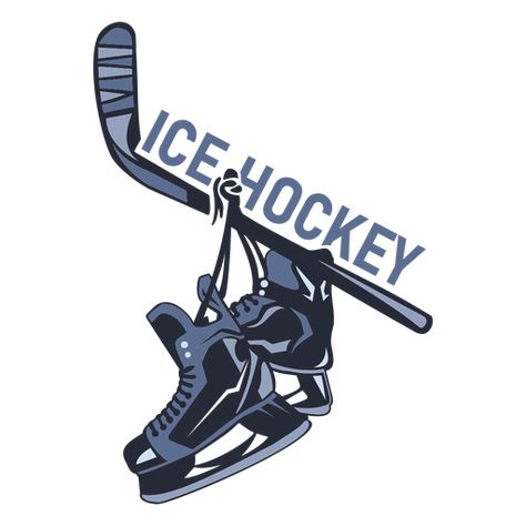 Hockey Design, Hockey Illustration, Hockey Logo Design, Ice Hockey Drawing, Hockey Logos Ideas, Hockey Design Graphic, Hockey Clipart, Hockey Skates, Ice Hockey Illustration