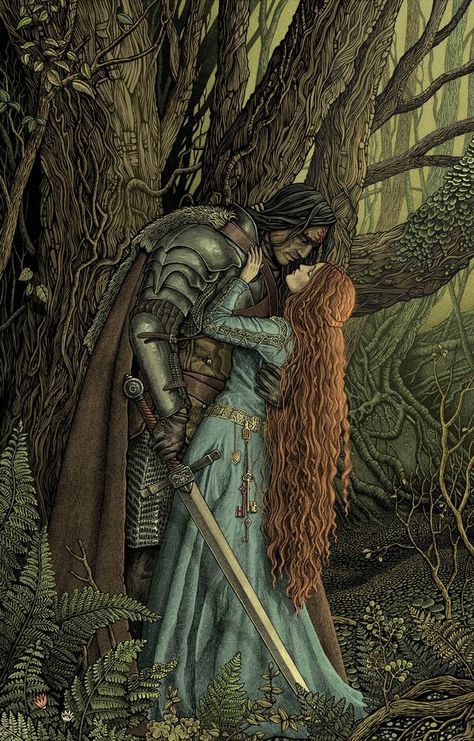 Creation Art, Fairytale Illustration, Pre Raphaelite, Fairytale Art, Arte Fantasy, Romantic Art, Art And Illustration, 영감을 주는 캐릭터, Medieval Fantasy