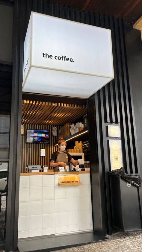 Coffee Takeaway Design, Take Out Cafe Design, Small Coffee Shop Interior Design Minimalist, Takeaway Coffee Shop Design, Takeaway Cafe Design, Small Juice Shop Design, Mini Cafe Design Coffee Shops, Small Cafeteria Design, Mini Coffee Shop Design