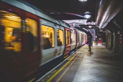 subway, train, station, transportation, urban, city Morning Commute Aesthetic, Pari Core, Transport Photography, London Pics, People Pictures, Technology Photos, New York Subway, Subway Train, Morning Commute