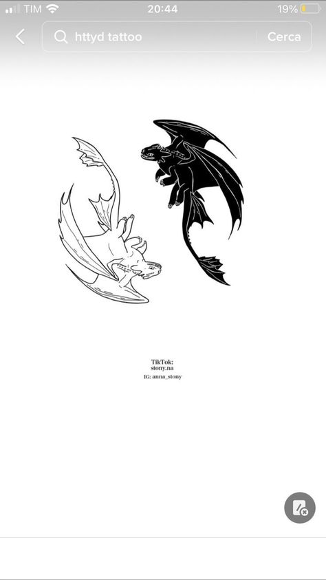 Toothless Couple Tattoo, Toothless Back Tattoo, Toothless Dragon Tattoo Sketches, Httyd Matching Tattoos, Dragon Tattoo Toothless, How To Train Your Dragon Tattoo Ideas, Dragon Matching Tattoos, Toothless Tattoo Night Fury, Toothless And Light Fury Tattoo