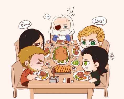 The Odinson Family - Part 1 😆 Let’s guess what Loki had actually done to Thor...😆 - Credit to @nominno_rice #Thor #Loki #Hela #Odinsons… Hela Fanart, Loki And Frigga, Hela Thor, Baby Loki, Baby Avengers, Thor X Loki, Thor Loki, Loki Fanart, Avengers Comics