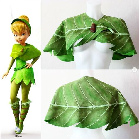 Tinkerbell Cosplay, Tinkerbell Outfit, Bell Costume, Fairy Costume Diy, Tinkerbell Dress, Tinkerbell Costume, Tinker Bell Costume, Fest Outfits, Fantasy Costumes