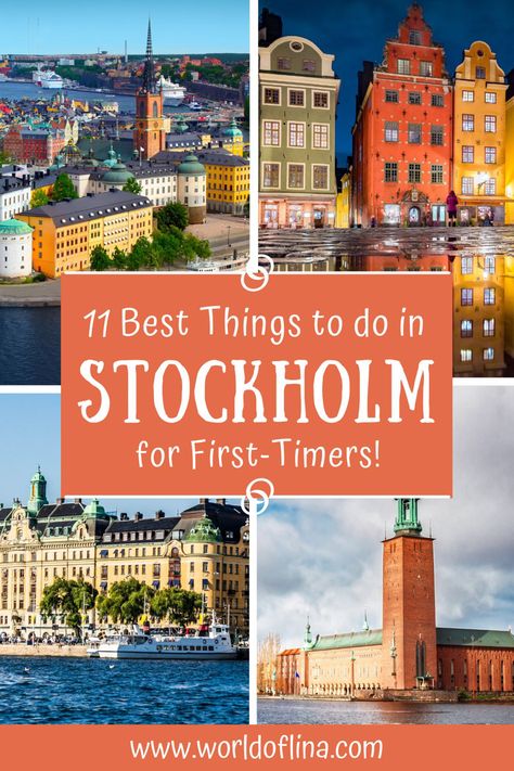 Things To Do In Stockholm, Stockholm Travel, Visit Stockholm, Stockholm City, Art Aesthetics, Sweden Travel, Scandinavia Travel, Europe Travel Guide, Visit Italy