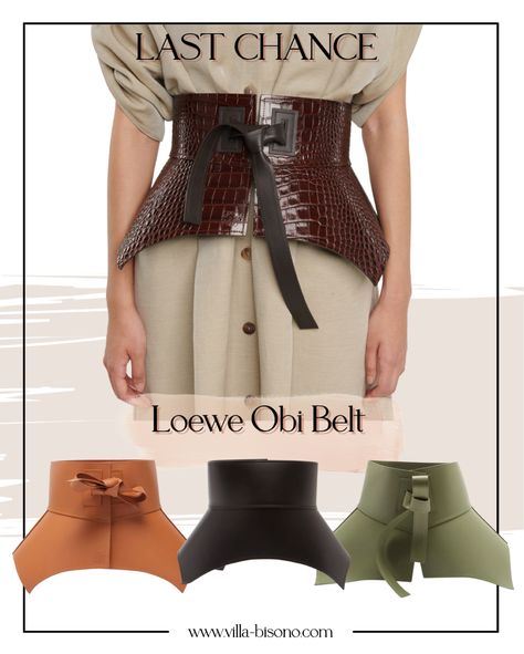 Loewe Obi Belt Outfit, Loewe Belt Outfit, Loewe Obi Belt, Obi Belt Outfit, Loewe Belt, Leather Obi Belt, Belt Outfit, Vest Jackets, Fall Must Haves