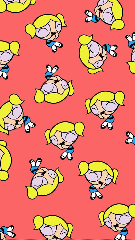 Cute Bubbles Powerpuff, Cartoon Network Wallpapers, Bubbles Powerpuff, Powerpuff Kızları, Cartoon Network Powerpuff Girls, Girl Wallpapers For Phone, Power Puff Girls Bubbles, Powerpuff Girls Wallpaper, Happy Birthday Wallpaper