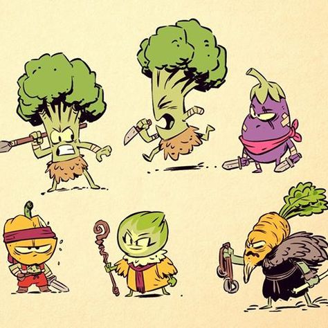 Sketching #cintiq #mangastudio Vegetable Character, Derek Laufman, Vegetable Cartoon, World Building, Cartoon Monsters, Game Character Design, Character Design Animation, Dessin Adorable, Old Cartoons