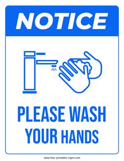 With this printable wash your hands sign and start informing people and remind employees that they should wash their hands after working, eating, using the restroom, etc. Wash Your Hands Sign, Wash Your Hands, Printable Signs, Paper Size, Allianz Logo, Free Printable, Free Printables, Signs, Health