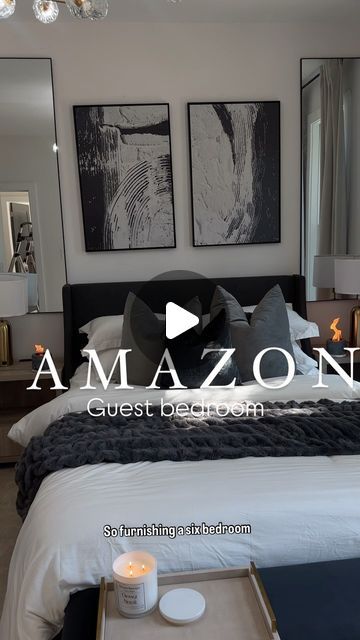 Luxury On A Budget, Small Guest Bedroom, Guest Bedroom Decor, Amazon Decor, Bedroom Goals, Amazon Home, My God, Guest Bedroom, To Sleep