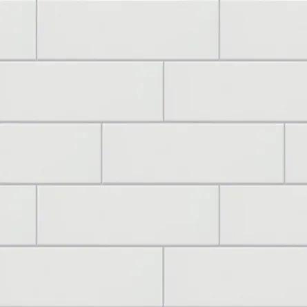 Itona Tile Berkeley 4" x 12" Ceramic Subway Tile | Wayfair 4x12 Subway Tile Bathroom Showers, 4 X 12 Subway Tile Kitchen Backsplash, 4x12 Subway Tile Kitchen, White Subway Tiles Kitchen Backsplash, Subway Tile Kitchen Backsplash, Cream Backsplash, White Subway Tile Kitchen, Wall Wash Lighting, Subway Tile Backsplash Kitchen