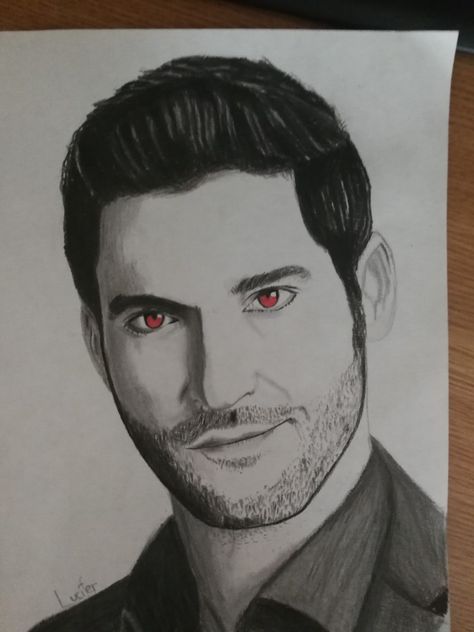 Lucifer Morningstar Sketch, Lucifer Morningstar Drawing, Lucifer Sketch, Lucifer Drawing, Lucifer Fanart, Ballet Drawings, Unicorn Poster, Tree Drawings Pencil, Drawing Ideas List