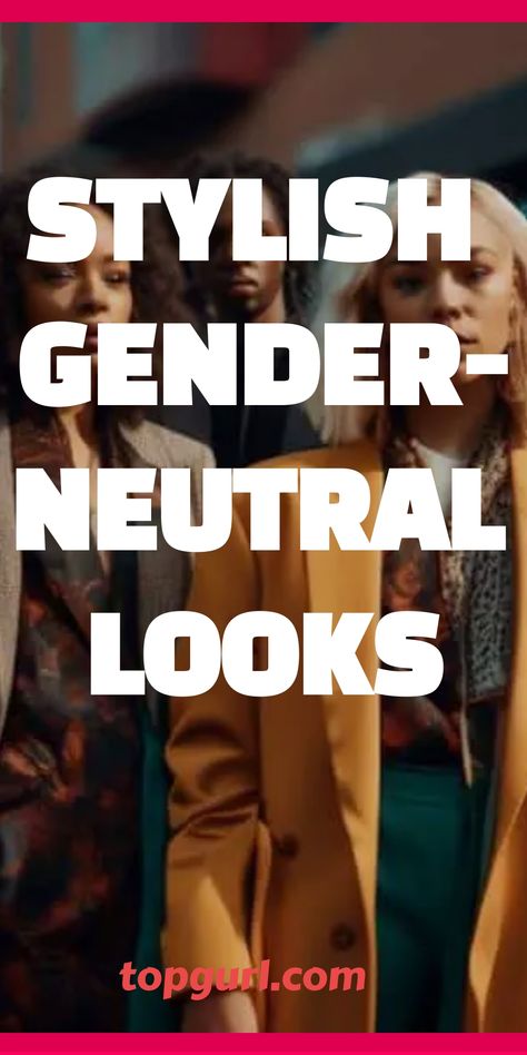 Explore unique clothing combinations that transcend traditional gender boundaries. Discover a variety of outfit inspirations tailored for non-binary individuals looking to showcase their authenticity through a creative blend of textures, prints, and colors. Embrace your individuality with these diverse styling ideas that defy conventional fashion norms. Step outside the ordinary and express yourself confidently with these avant-garde outfit suggestions designed to elevate your personal style jou Gender Neutral Dress Clothes, Business Casual Outfits Gender Neutral, Gender Neutral Outfits Aesthetic, Non Binary Outfit Ideas, Nb Fashion, Non Binary Outfits, Andro Fashion, Gender Neutral Outfit, Gender Neutral Clothing