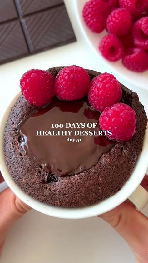 1-minute Chocolate Protein Mug Cake😍 It’s gluten-free & dairy-free! • Ingredients 1 egg 12 tablespoon maple syrup 2 | Fitfoodieselma | Fitfoodieselma · Original audio Chocolate Protein Mug Cake, Protein Mug Cake, Easy Mug Cake, Protein Mug Cakes, High Protein Desserts, Protein Cake, Protein Desserts, Chocolate Protein Powder, Easy Baking Recipes Desserts