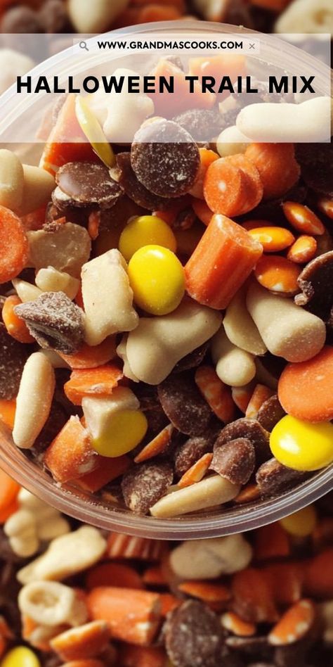 This colorful Halloween Trail Mix is a hit for all ages! Combining candy, popcorn, and nuts, it’s a deliciously fun snack that’s perfect for Halloween parties, movie nights, or classroom treats! Halloween Trail Mix, Trail Mix Recipes, Colorful Halloween, Easy Treat, Candy Popcorn, Classroom Treats, Easy Treats, Peanut Free, Movie Nights