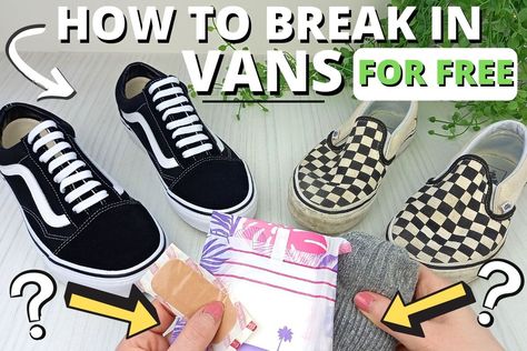 Vans With Socks Outfit, Vans With Socks, Socks With Vans, Slides With Socks, How To Lace Vans, Breaking In Shoes, Vans Slides, Brown Vans, Low Top Vans