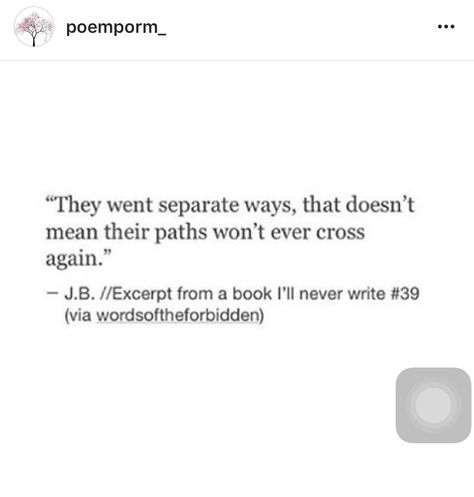 Cross Paths Quotes, Path Quotes, Fun Image, Our Path, Separate Ways, Art And Photography, In Another Life, Visual Inspiration, Personal Quotes