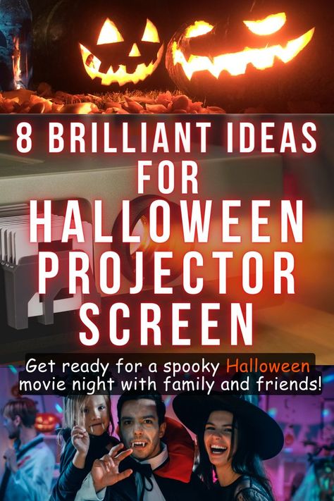 Get ready to take your Halloween movie night to the next level with these 8 genius ideas for Halloween projector screens! Whether you're looking for spooky projector screen ideas, setting up a haunted ambiance for indoor or outdoor movie nights, or planning a thrilling Halloween movie night party with family and friends, we've got you covered. Get inspired and set up the perfect Halloween movie night with family and friends. 
#Halloween #ProjectorTips #MovieNights #TechTips #ProjectorScreenHacks Halloween Projector Ideas, Outdoor Halloween Movie Night, Halloween Outdoor Movie Night, Outside Projector, Blow Up Movie, Projector Screen Ideas, Halloween Projection, Halloween Movie Night Party, Projector Setup