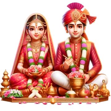 Wedding Images Indian, Indian Bride Vector, Marriage Animation, Wedding Couple Vector, Couple Png Image, Editing Assets, Bride Illustration, Hindu Marriage, Marriage Images