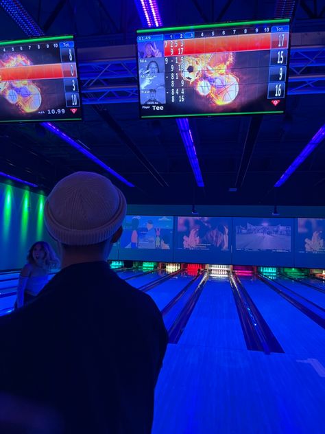 Bowling Boyfriend, Bowling Date Aesthetic, Abc Dates, Halloween Boyfriend, Bowling Date, Bowling Night, Bowling Games, Summer Dates, Madly In Love