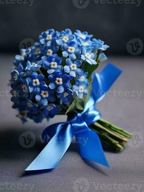 Forget me not flower wedding bouquet blurred background. AI Generated Forget Me Not Bouquet Wedding, Bouquet Of Forget Me Nots, Bouquet Of Flowers Forget Me Not, Forget Me Not Flowers Bouquet, Wedding Forget Me Not, Forget Me Not Wedding, Wedding Bouquet With Forget Me Not, Forget Me Not Bouquet, Wedding Bouquet Forget Me Nots