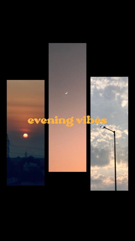 #collage #photo Aesthetic Photos To Post On Instagram, Instagram Post Inspiration Pictures, Instagram Creative Stories, Aesthetic Collage Ideas For Instagram, One Picture Instagram Story, Evening Vibes Insta Story, Cool Photo Edits, Sky Collage, Evening Vibes