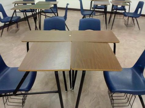 Classroom Seating Arrangements Desks, Classroom Desk Arrangement, School Desk Arrangements, Classroom Seating Arrangements, Desk Arrangement, Being Upset, Desk Arrangements, Classroom Arrangement, Classroom Desk