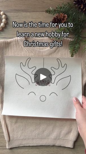 772K views · 88K reactions | REINDEER TEMPLATES ARE LIVE PEOPLE! 

Sorry for the yelling I’m just so excited, this is just too good to not share. These sweaters truly changed the course of my business last year and I’m so excited to share the templates with you all! #l

With 3 designs and 2 sizes to choose from I’m sure you’ll find something for the little ones in your life. Whether you’re a seasoned vet or you don’t even know what embroidery is, this kit is for you! I promise you can do this. And if you get stuck in right here to answer questions and walk you through any tight parts! 
.
.
.
.
#diyembroidery #sulky #embroiderykit #beginnerembroidery #embroiderytutorial #embroidery #handembroidery #yarnembroidery #mamaandme #personalizedbabyclothes #babyshower #babyshowergift #newbornoutfit Reindeer Embroidery Design, Christmas Sweater Embroidery Pattern, Reindeer Embroidery Pattern, How To Embroider Sweatshirt, Hand Embroidered Christmas Sweatshirt, Diy Christmas Sweatshirts, Christmas Sweater Embroidery, Hand Embroidery Sweater, Embroidery Projects Ideas