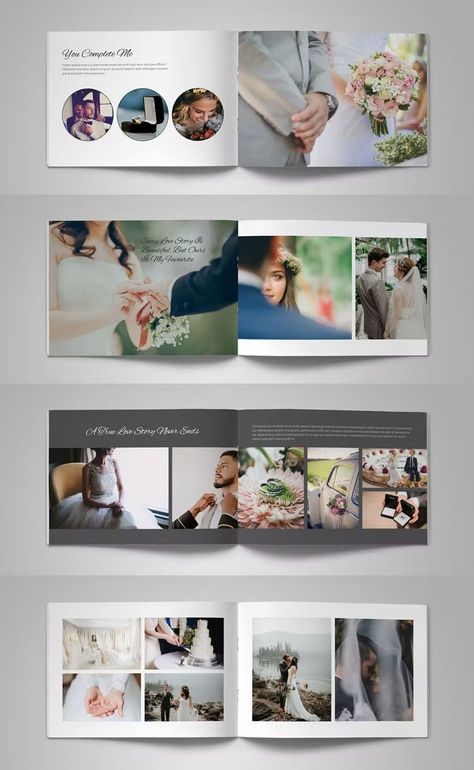 Wedding Photo Album Templete INDD. 20 Pages. Wedding Photo Album Layout, Photo Album Template, Family Yearbook, Photobook Layout, Album Template, Wedding Photo Books, Wedding Photo Album, Photo Album Layout, Shiva Photos