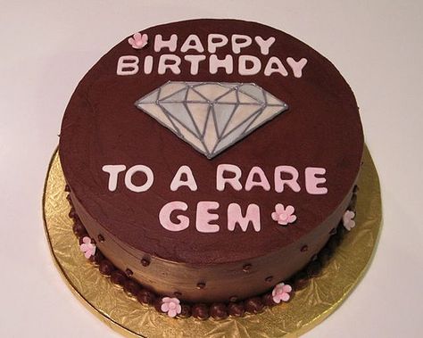 Rare Gem Cake by jlmooraj, via Flickr Gems Birthday Cake, Gem Stone Birthday Cake, Gem Cake, Rare Gems, Happy Anniversary, Happy Birthday, Birthday Cake, Gems, Cake