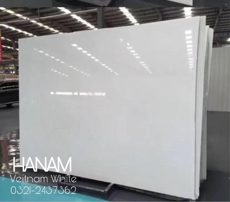 Vietnam White Marble, Slabs and Tiles, 2cm thickness Well polished on Italian Plant by Italian abrasive for more details, please contact 0321-2437362 Hanam Industries, Karachi, Pakistan #marbleslabpakistan #vietnamwhitemarble #whitemarblepakistan #canwhitemarble #importedmarblepakistan #whitemarblelahore #whitemarblekarachi #vietnammarblepakistan #vietnamwhitemarblepakistan #whitemarbleslabs #whitemarbletiles #marbleslab #marbletiles #onyxslabs #onyxtiles #pakistanonyxmarble Green Onyx Tile, Pure White Marble, Onyx Tile, Marble Block, Residential Flooring, White Marble Tiles, Marble Slabs, Onyx Marble, White Onyx