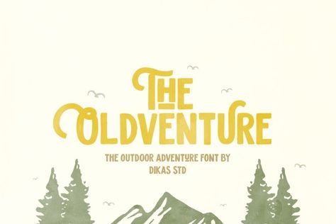 The Oldventure is a clean and vintage styled display font. It will elevate a wide range of crafting ideas, from cards, to branding, labels and much more. Try before you buy The Oldventure font for iOS, Android, macOS, or Windows for free, or you can download the full version with a commercial license here. The […] The post The Oldventure Font appeared first on FreeFontDL. Organic Font, Adventure Font, Travel Fonts, Adventure Fonts, Hand Fasting, Truck Wrap, Hand Drawn Fonts, Adventure Design, Sign Writing