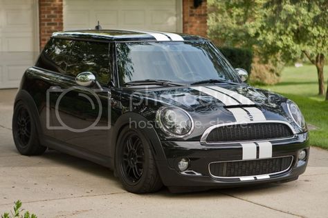 2009 MINI Cooper S (R56) Street & Track Toy for Sale - $19,999 | The Lotus Cars Community Mini Cooper Bonnet Stripes, Mini Cooper Stripes Decals, Mini Cooper Stripes, Mini Cooper Custom, Mini Cooper Clubman, Stripe Kit, Lotus Car, Mini Cooper Countryman, Cooper Countryman