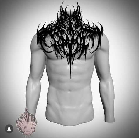 Chest Neck Tattoo Men, Dark Neck Tattoo Men, Chest And Neck Tattoo Female, Chest Tattoo Men Ideas Unique, Throat Tattoo Ideas, Chest Neck Tattoo, Full Neck Tattoos, Oni Tattoo, No Regrets Tattoo