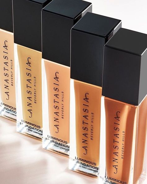 ANASTASIA BEVERLY HILLS Luminous Foundation: A water-resistant liquid foundation that creates a luminous, natural finish and is long-wearing even without setting powder. Anastasia Beverly Hills Foundation, Instagram News, Luminous Foundation, News Flash, Neutral Undertones, Cool Undertones, Instagram Makeup, Perfect Brows, Eyebrow Shaping