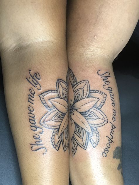 Matching Tattoo For Mother And Daughter, Tattoo Ideas Matching Mom And Daughter, Matching Tats For Mom And Daughter, Black Mother And Daughter Tatoos, Matching Tats Mom And Daughter, Mama Daughter Tattoos, Matching Calf Tattoos For Women, Tattoo Ideas Female Mom And Daughter, Black Mother And Daughter Tattoos