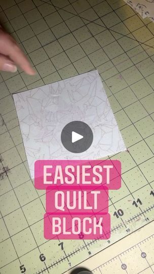 Quilt Patterns Easy Squares, Quilt Block Patterns Easy, Modern Quilting Tutorials, Quilt Tutorial Video, Easy Quilt Tutorials, Free Quilt Tutorials, Patchwork Quilting Designs, Quilt Blocks Easy, Big Block Quilts