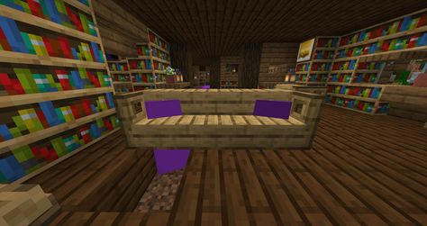 Minecraft Couch With Pillows, How To Build A Couch In Minecraft, Couch In Minecraft, Couch Minecraft, Minecraft Couch Ideas, Minecraft Couch, Banner Design Minecraft, Minecraft Pillow, Minecraft Library