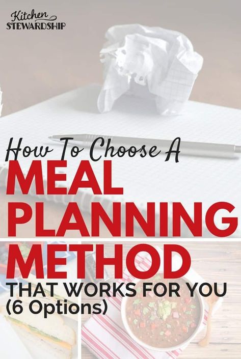 How to Create a Meal Plan Method for Your Family. From once a month cooking to meal planning services to thematic planning, it's all covered here! #mealplanning How To Meal Plan For A Month, Best Way To Meal Plan, How To Create A Meal Plan, How To Menu Plan, Meal Planning Made Simple, How To Make A Meal Plan, Meal Rotation Menu Planning, How To Meal Plan For The Week, How To Meal Plan