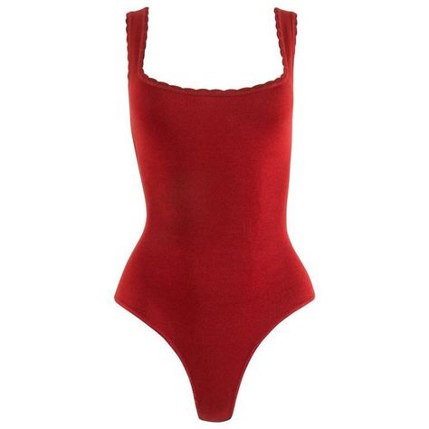 Preowned Alaia Spring-summer 1992 Red Spandex Knit Bodysuit ($1,623) ❤ liked on Polyvore featuring intimates, shapewear, bodysuits, tops and red Red Bodysuit Outfit, Vintage Alaia, Black Leather Vest, Pretty Bras, Backless Bodysuit, Shapewear Tops, Azzedine Alaia, Red Bodysuit, Versace Couture