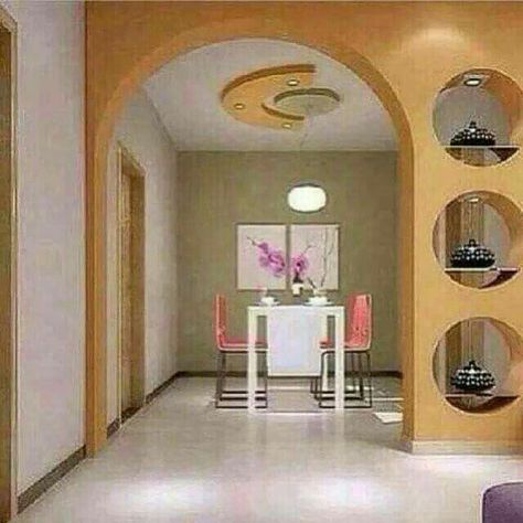 Archways In Homes, Arch Designs For Hall, Single Floor House Design, Arch Designs, Partition Designs, Ceiling Design Living Room, House Arch Design, Living Room Partition Design, Room Partition Designs