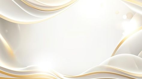 White Premium Background, Premium Background Design, Background Images Horizontal, White And Golden Background, Banner Background Images Aesthetic, White And Gold, White Luxury Background, Creative Background Design, Backdrop Banner Design