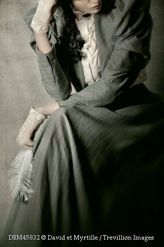 Trevillion Images - historical-woman-in-suit-with-feather Trevillion Images, Milady De Winter, Woman In Suit, Victorian Aesthetic, Historical Women, Historical Dresses, Historical Romance, Belle Epoque