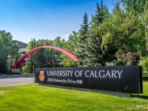 University of Calgary entrance sign. CALGARY, CANADA - JULY 13: The University o , #Ad, #sign, #CALGARY, #CANADA, #University, #Calgary #ad Undergraduate Scholarships, Canadian Universities, University Of Calgary, University Of Alberta, Calgary Canada, Entrance Sign, Manifestation Board, School Of Medicine, Design Program